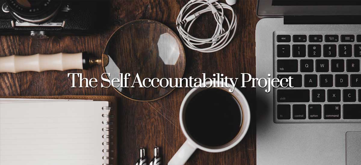 The Self Accountability Project banner